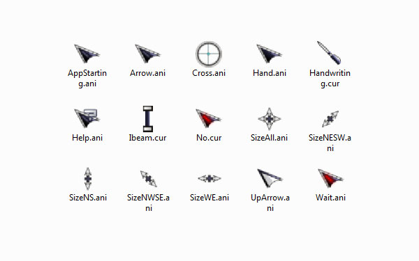个性飞镖鼠标指针