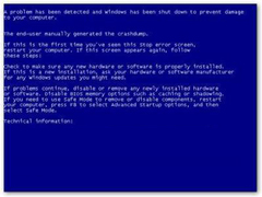 XP系统蓝屏提示错误代码0x000000ED怎么办?
