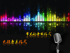 什么是无损音乐格式？音乐格式详解