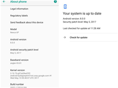谷歌官方确认：Android O版本号为8.0