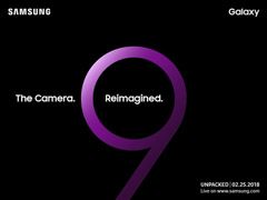 2月25日见！三星发出Galaxy S9/S9+邀请函
