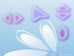 紫色梦幻鼠标指针