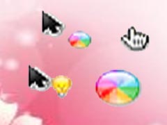晶莹剔透鼠标指针