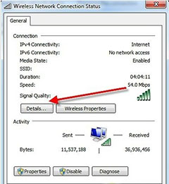 如何简单地在win7系统上查看IP地址？