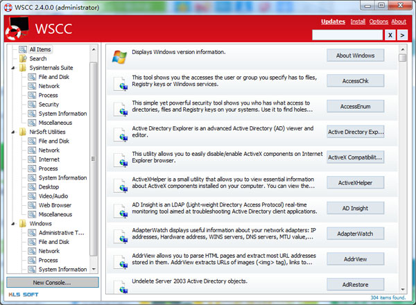  WSCC(系统辅助工具) V2.4.0.0