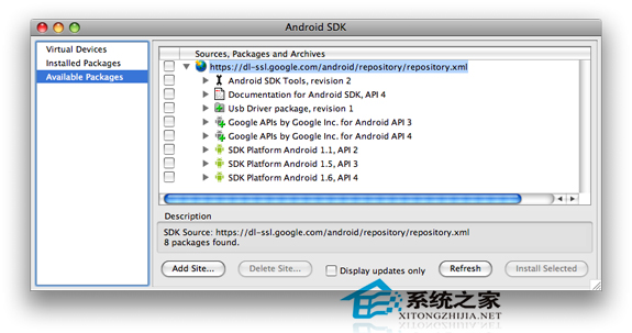  如何在MAC中安装Android sdk