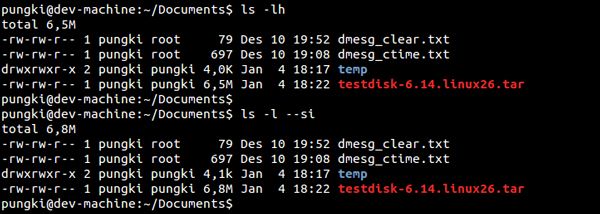  Linux ls命令操作实例汇总