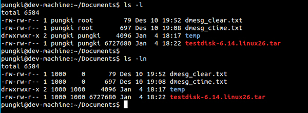  Linux ls命令操作实例汇总