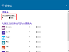 Win10如何设置指定程序使用摄像头