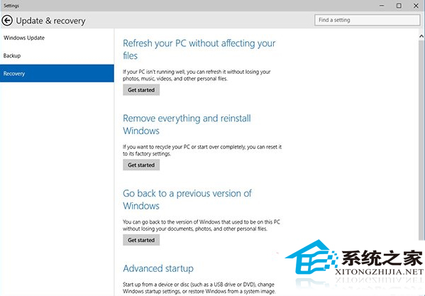 Win10 9926如何使用电脑设置