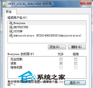 Windows7监控注册表修改的方法