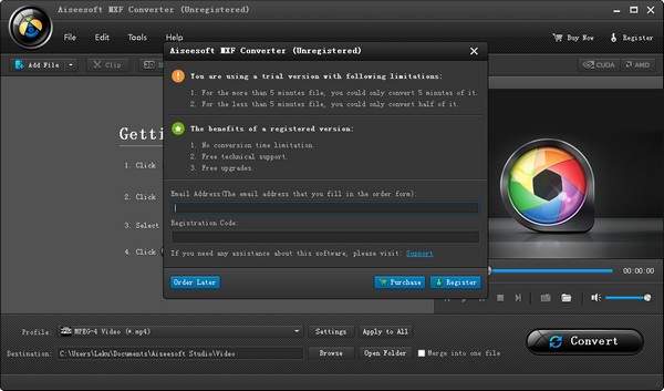 Aiseesoft MXF Converter(格式转换器) V7.1.92 多国语言版