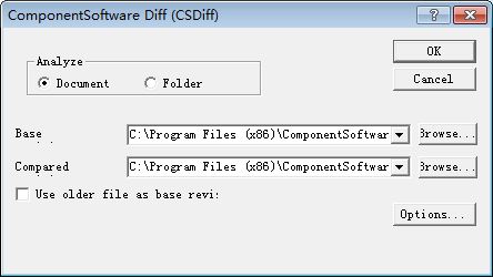 文件比较工具(csdiff) V5.0
