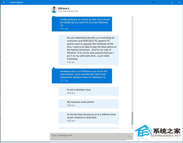 用户使用第三方工具获取Win10免费密钥遭微软客服查封