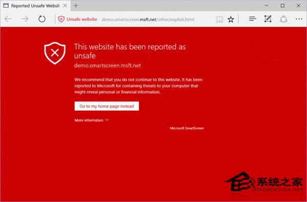 Win10更新浏览器SmartScreen功能应对网页挂马攻击