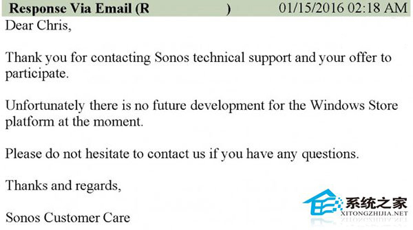 Sonos智能音响暂时没有推出Win10 UWP应用的计划