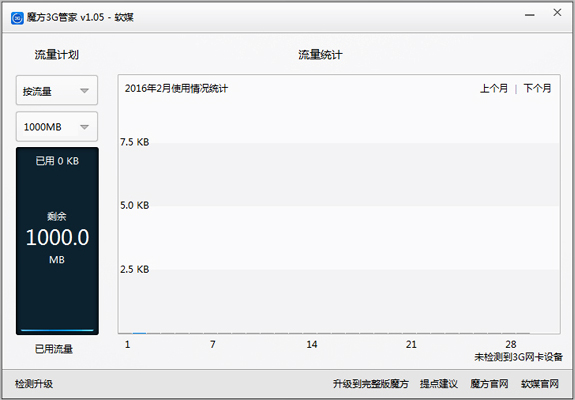 软媒魔方3G管家 V1.05 绿色版