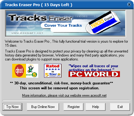 电脑使用痕迹清除(Tracks Eraser Pro) V9.0.1005 专业版