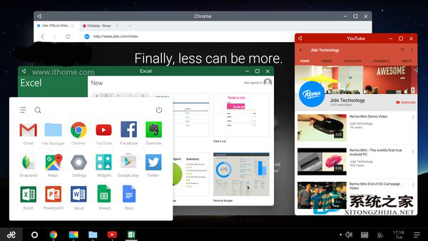 神似Win10！安卓PC系统Remix OS 2.0亮相Nexus 10