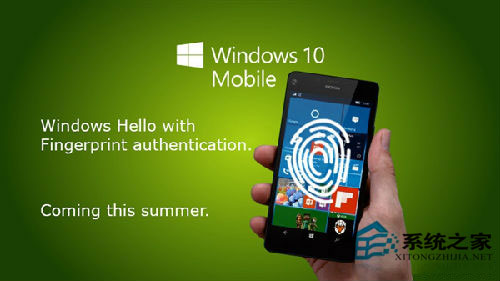 终于等到你 Win10 Mobile也要开始指纹识别了
