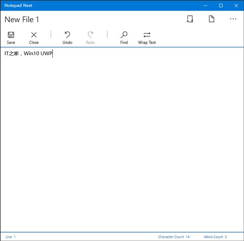Win10 UWP版《记事本Next》支持免费下载