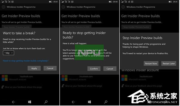Win10 Moblie一周年更新预览版14385：用户可退出预览计划