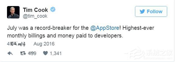 App Store的财政收入突飞猛涨：同比增长27%