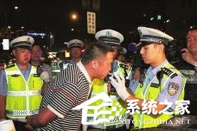 西安交警直播查酒驾 42万网友围观