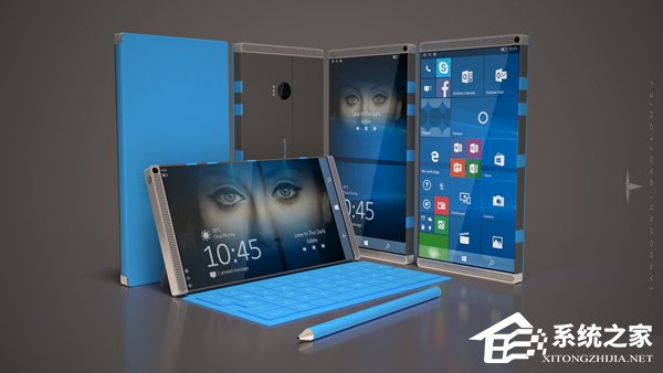 微软Surface Phone新概念图曝光：你会喜欢吗？