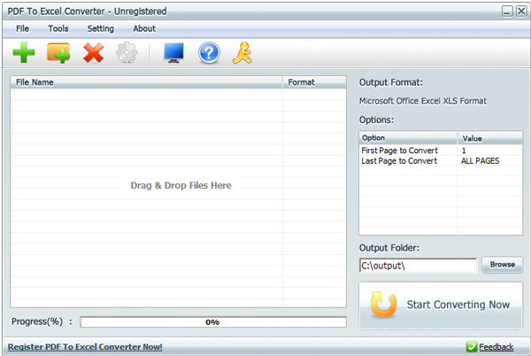 PDF To Excel Converter