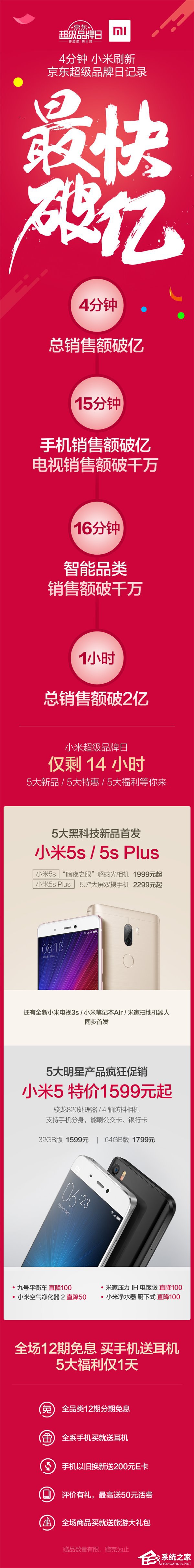 小米联手京东举办超级品牌日活动:4分钟销售额破亿