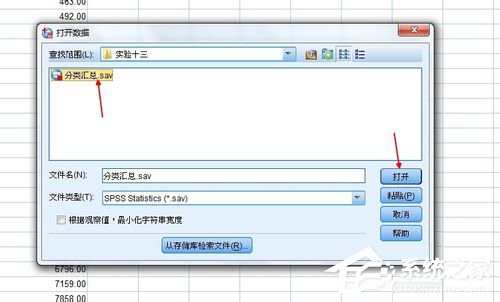 Spss怎么用?Spss分类汇总教程