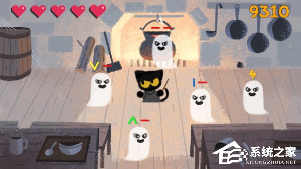 Google推出浏览器涂鸦游戏来庆祝万圣节