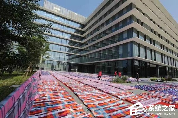 震撼！阿里巴巴总部晒3000床被备战双十一