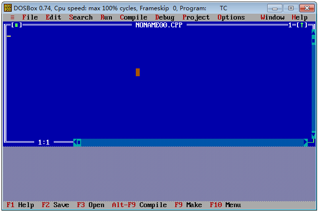 turbo c(编程软件) V3.0 X32 汉化版