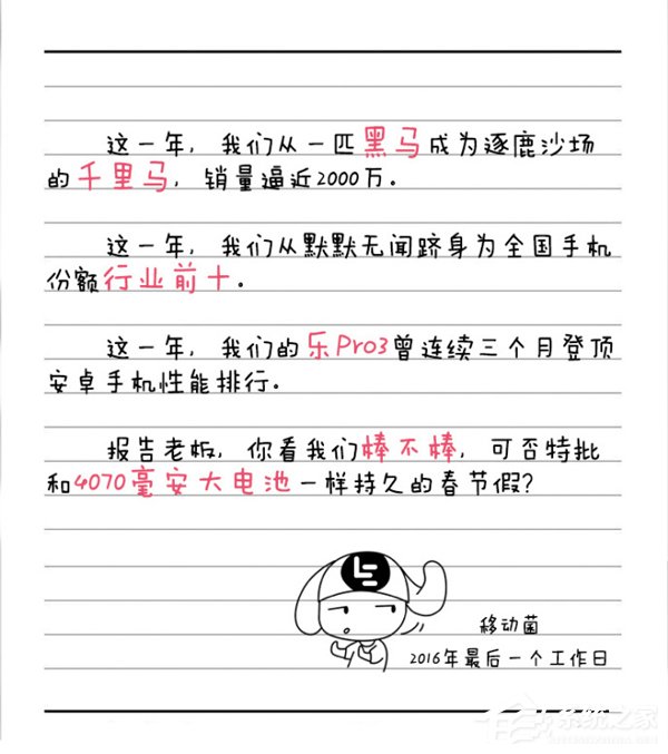 乐视手机公布2016年成绩单：销量近2000万，份额行业前十