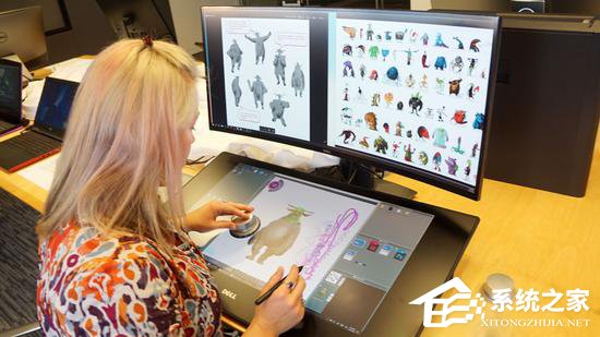 叫板Surface Studio!戴尔Canvas亮相CES 2017