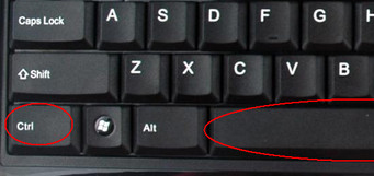 WinXP系统输入法不能切换怎么办?