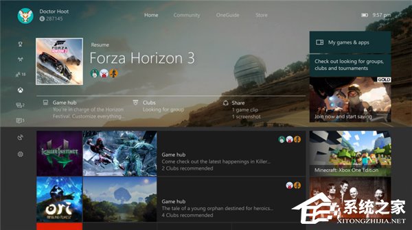 首个Xbox One预览版Win10创造者更新内容大全：磁贴被移除