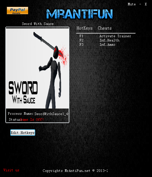 剑与酱汁修改器 V1.4 绿色版