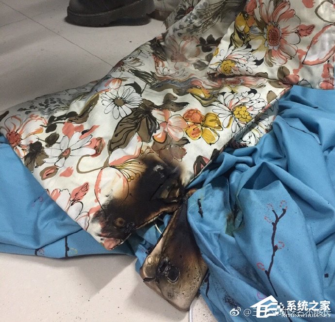 三星S7突然起火爆炸：烧焦女大学生被褥