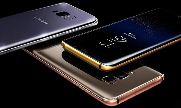 亮瞎：黄金白金定制版三星S8闪亮登场