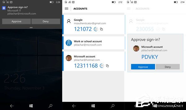 登录账号无需密码！微软正式启用手机App验证器