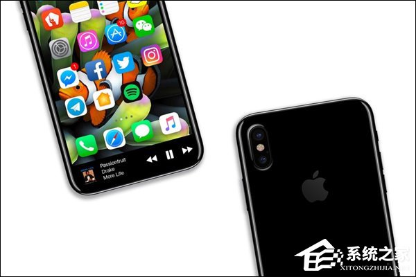Home键真的没了？iPhone 8渲染图竟然都是全面屏