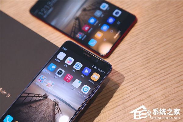 自古红蓝出CP?华为Mate 9玛瑙红/托帕蓝真机图赏