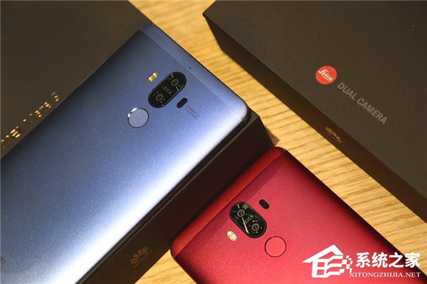 自古红蓝出CP?华为Mate 9玛瑙红/托帕蓝真机图赏
