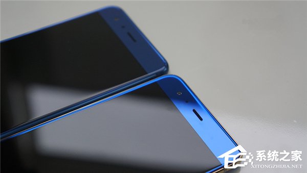 荣耀9魅海蓝VS小米6亮蓝色：真机各角度对比图赏