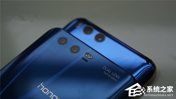 荣耀9魅海蓝VS小米6亮蓝色：真机各角度对比图赏