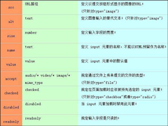 input 属性有哪些？input标签常用属性介绍