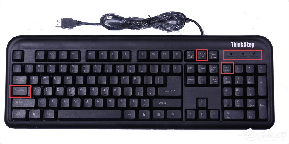 键盘上的三个灯是什么意思?键盘上的三个灯有什么用?